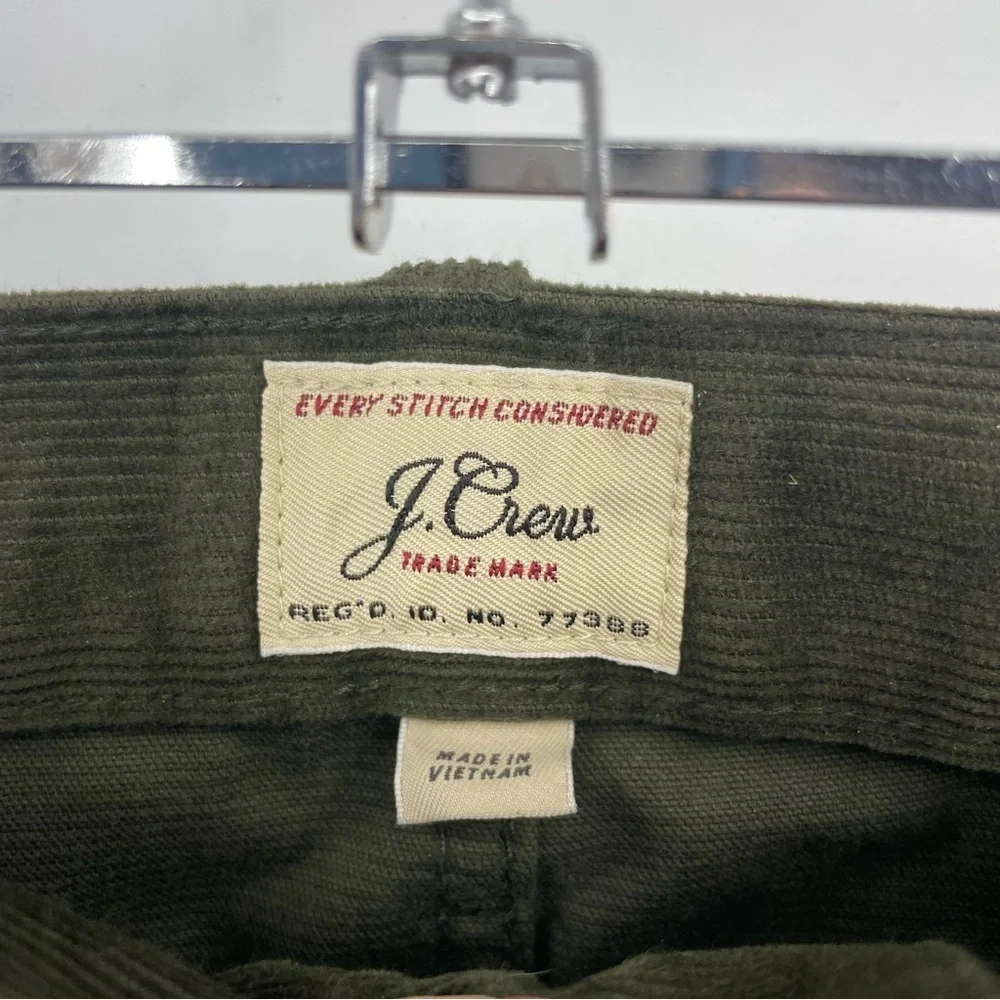J.Crew 770™ Straight-fit pant in corduroy - Forest Moss Men's 32x27.5 G7137‎